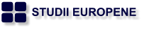 STUDII EUROPENE